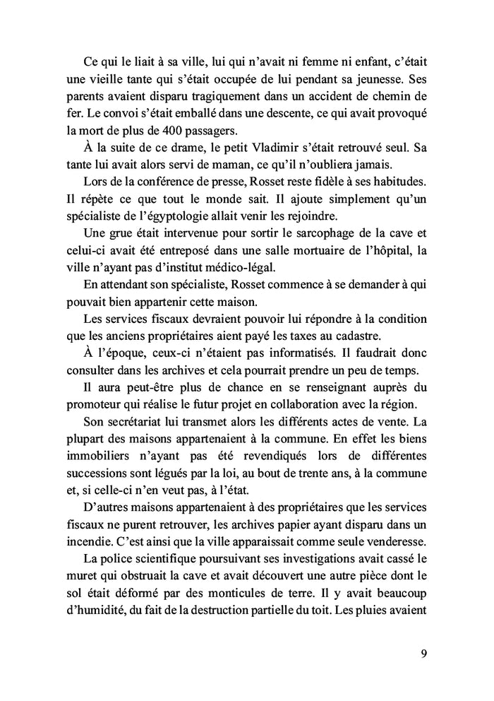 Les phantomes du sarcophage