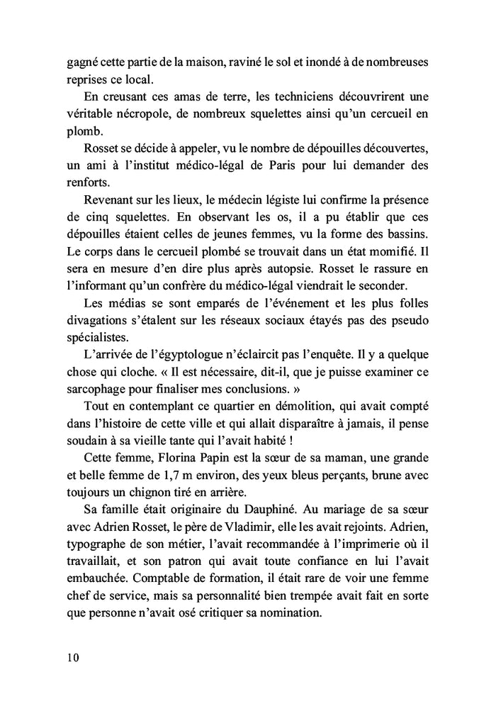 Les phantomes du sarcophage