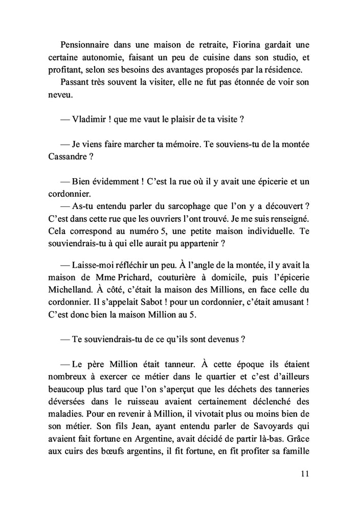 Les phantomes du sarcophage