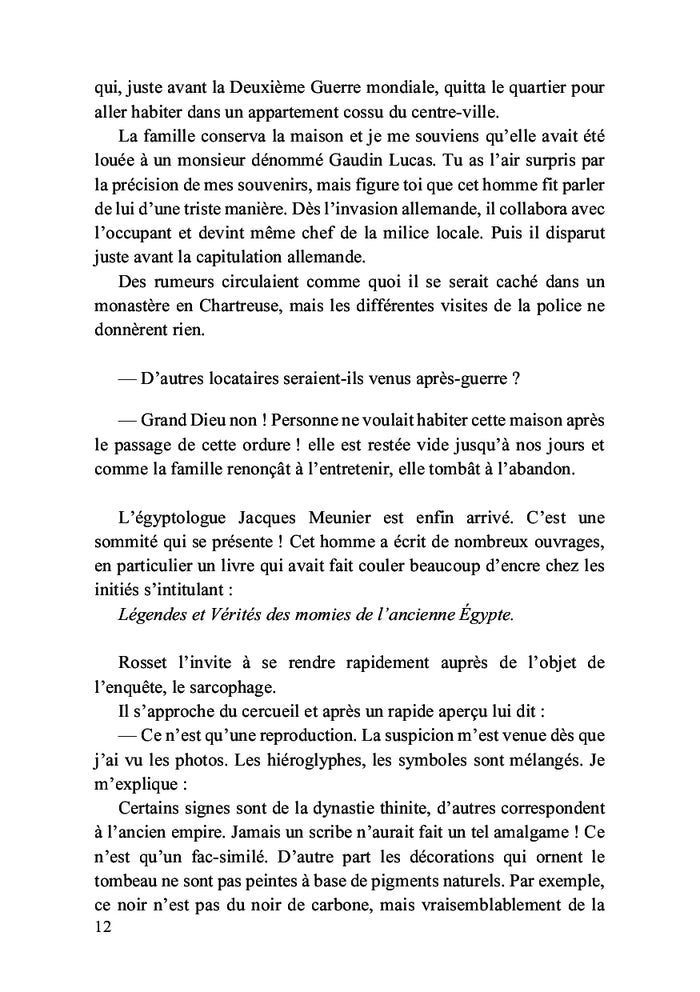 Les phantomes du sarcophage