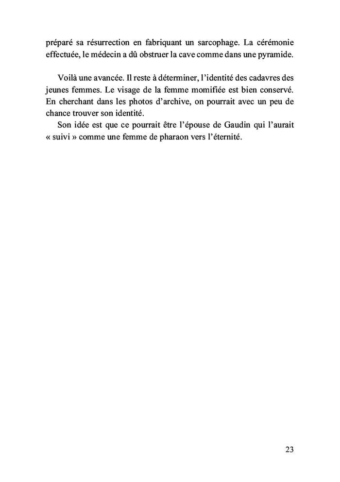 Les phantomes du sarcophage