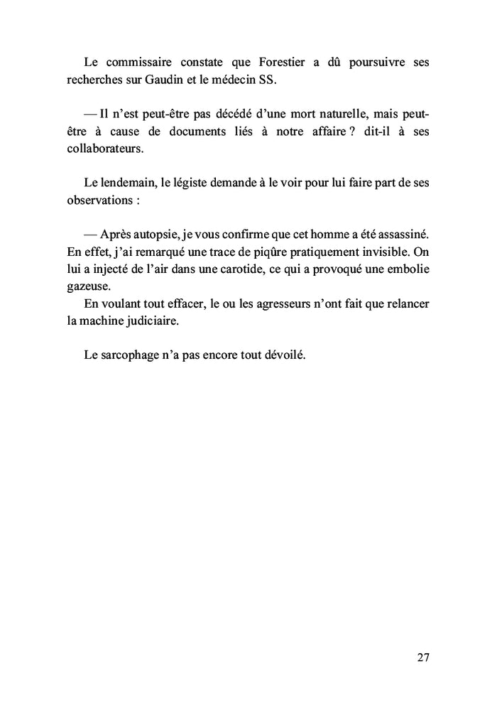 Les phantomes du sarcophage