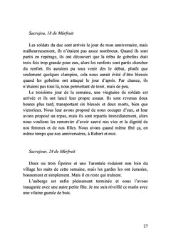 Journal de Marquin et Camiy