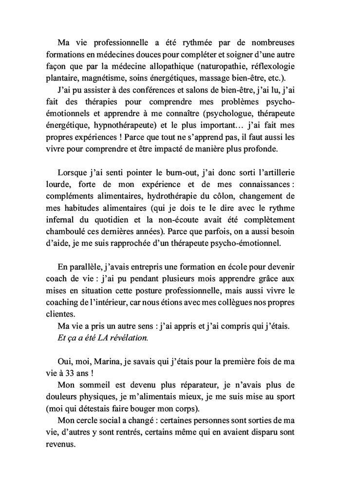 À l'éveil de soi m'aime