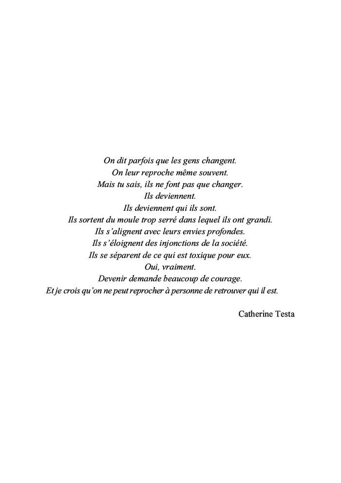 À l'éveil de soi m'aime