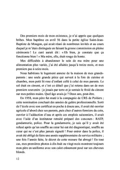 Mon enfance en Poitou