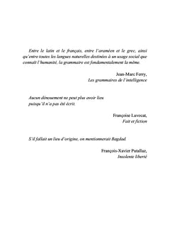 Bagatelles en parade à Bagdad