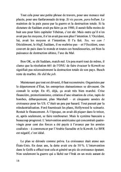 Bagatelles en parade à Bagdad