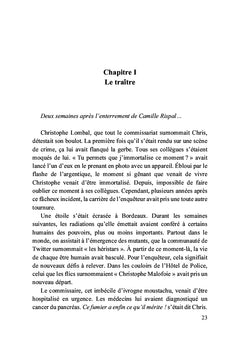 La chute de l'étoile
