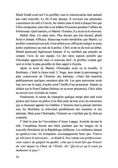 La chute de l'étoile
