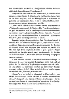 La chute de l'étoile