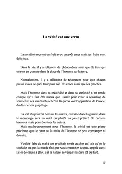 Les larmes de la brousse