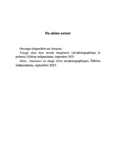 Itinéraire d'un poème perdu