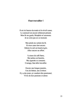 Itinéraire d'un poème perdu