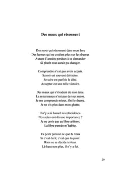 Itinéraire d'un poème perdu