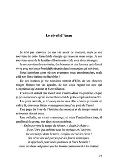 Les mystérieux voyages d'Anan