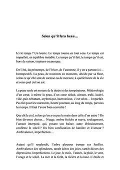 Nos imparfaits