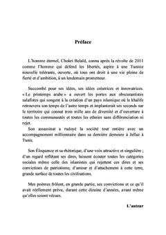 Chokri Belaïd et la panoplie des idées prometteuses