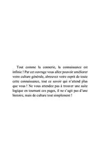 Le petit livre que vous ne terminerez jamais !