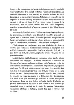Polar autobiographique du Marketing de la Neige