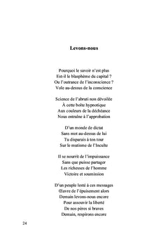 Une note de vie