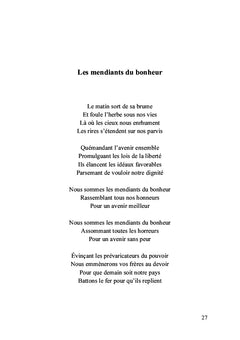 Une note de vie