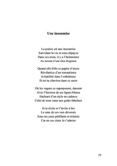 Une note de vie