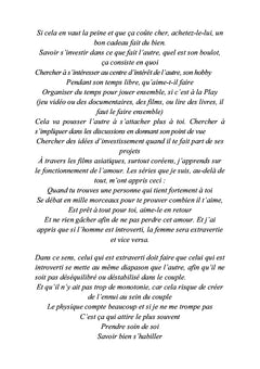 Leçons de vie apprises