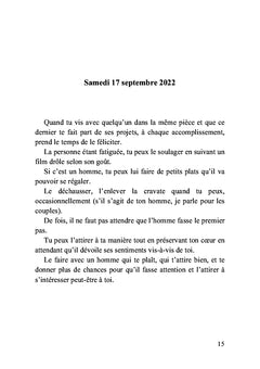 Leçons de vie apprises