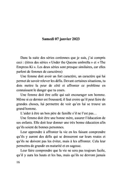 Leçons de vie apprises