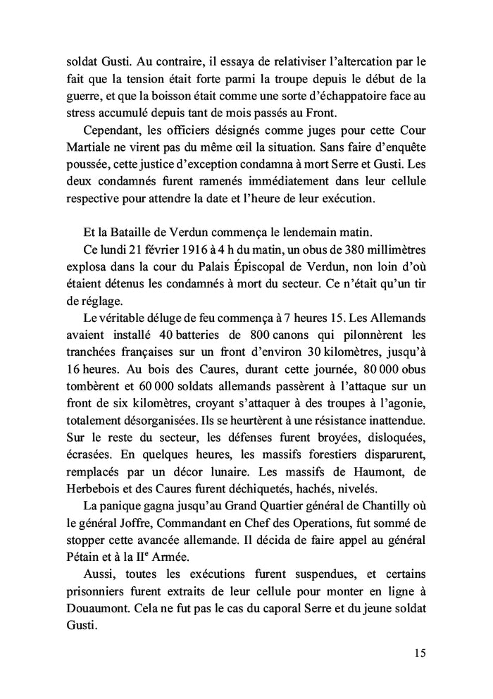 Le testament du Maréchal