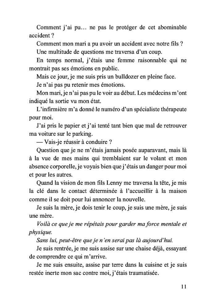 Malgré les épreuves, je suis