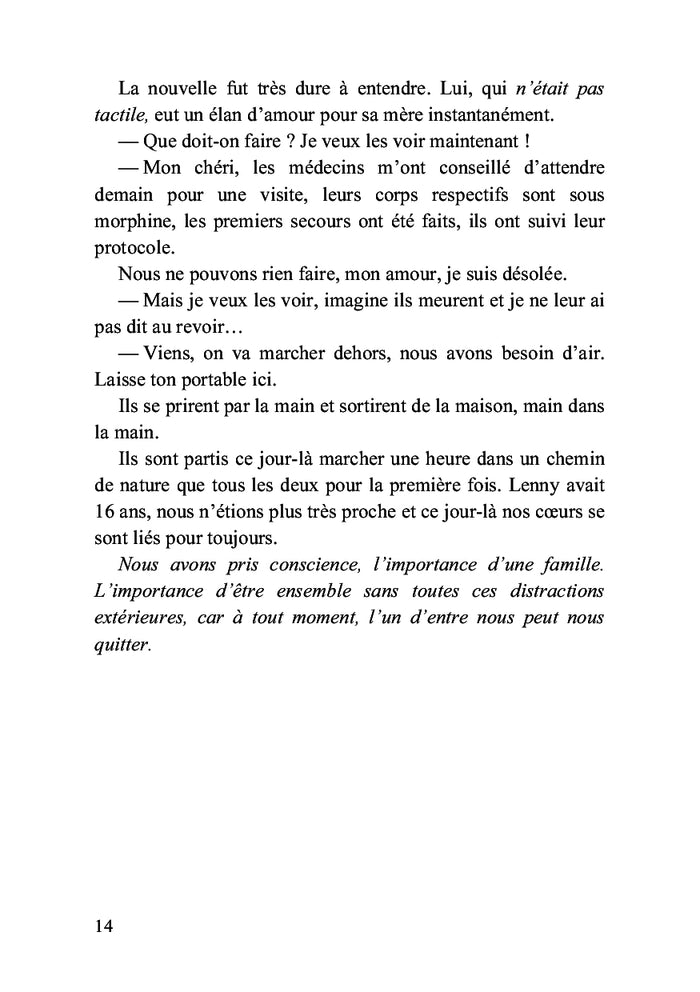 Malgré les épreuves, je suis