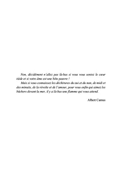 Une flamme qui m'attend
