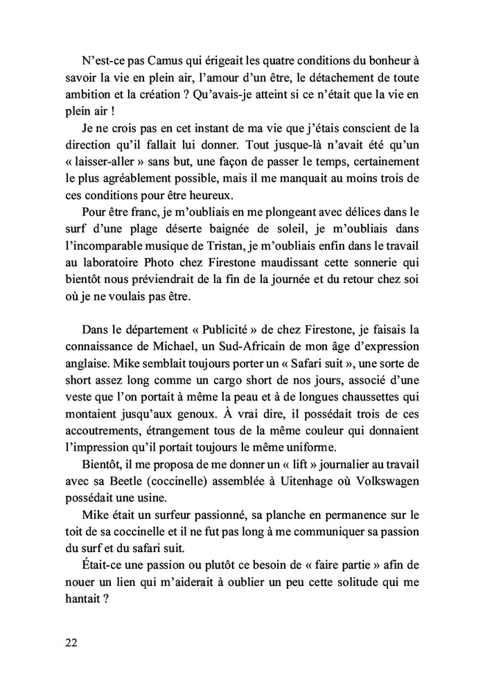 Une flamme qui m'attend