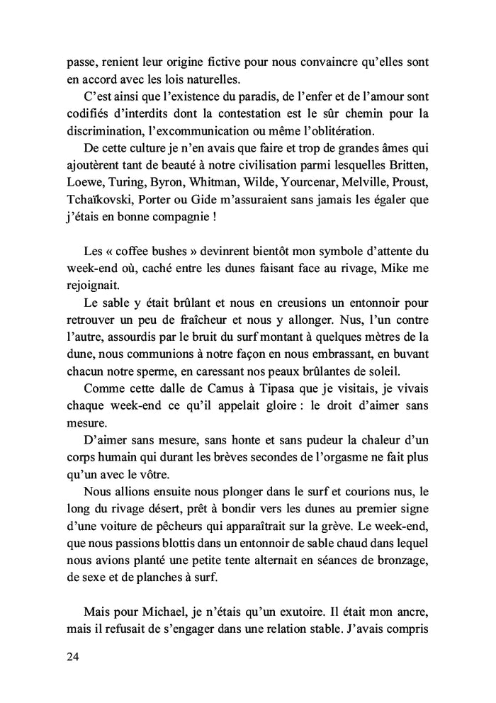 Une flamme qui m'attend