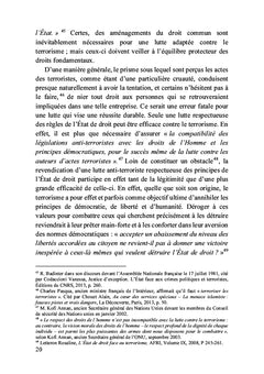 Les vicissitudes de l'Etat de droit à l'épreuve de la lutte contre le terrorisme au Sahel