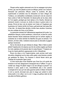 Les héritiers d'Azincourt