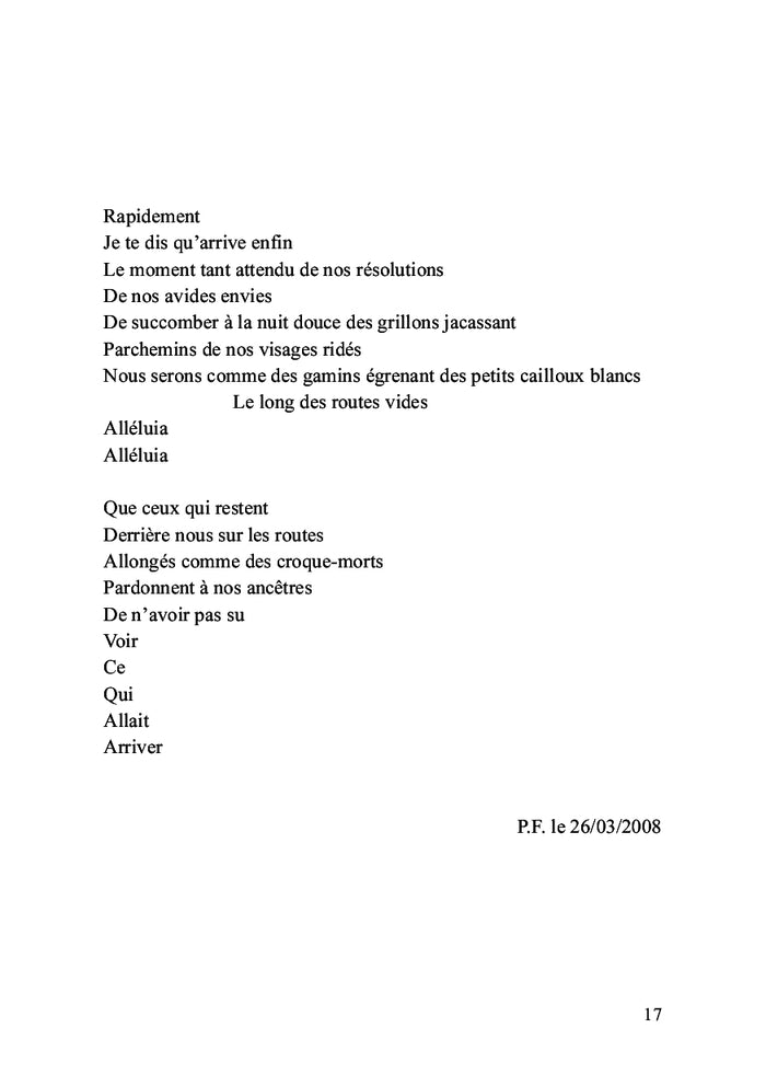 Zoforte suivi de 9 recueils