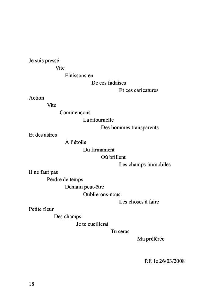 Zoforte suivi de 9 recueils