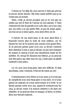 Une enfance détruite