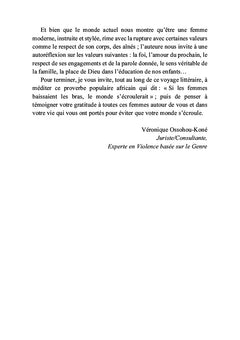 Yvette Kouadja ou le bouchon à retirer