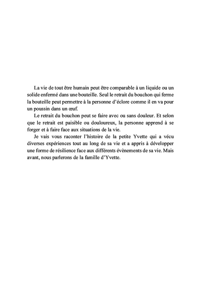 Yvette Kouadja ou le bouchon à retirer