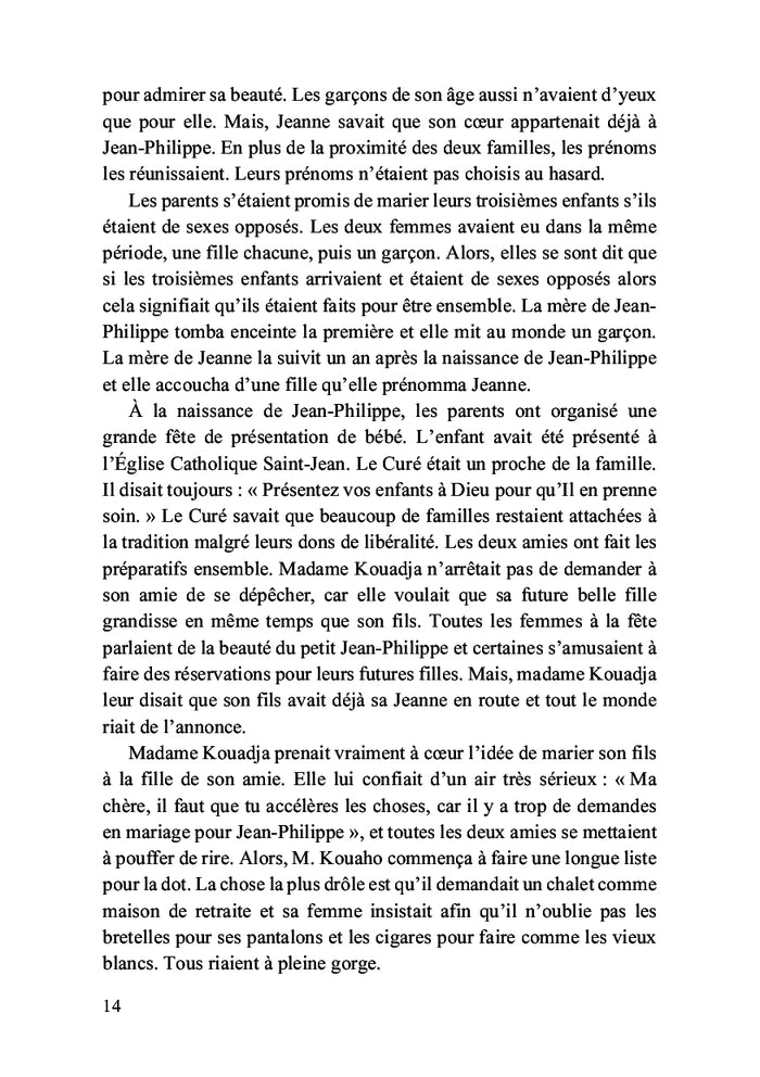 Yvette Kouadja ou le bouchon à retirer