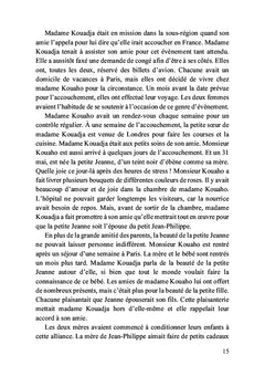 Yvette Kouadja ou le bouchon à retirer