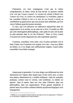 À la recherche du trièdre