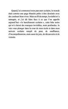 Les cicatrices de l'école
