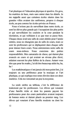 Les cicatrices de l'école