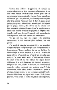 Les cicatrices de l'école