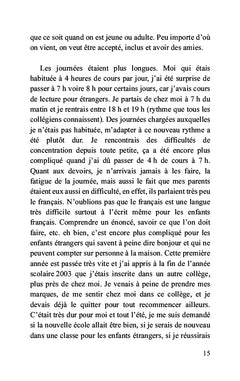 Les cicatrices de l'école